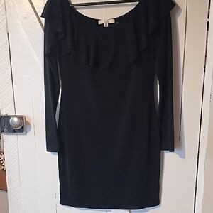 Ya Los Angeles Black Long Sleeve Dress